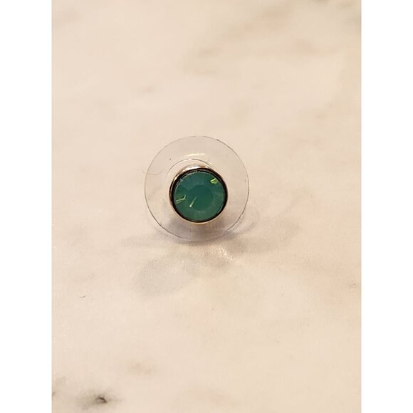 Lonna & Lilly 3-Pair Earrings Set - Green Studs Dragonfly & Gold Drop Earrings - Picture 4 of 9